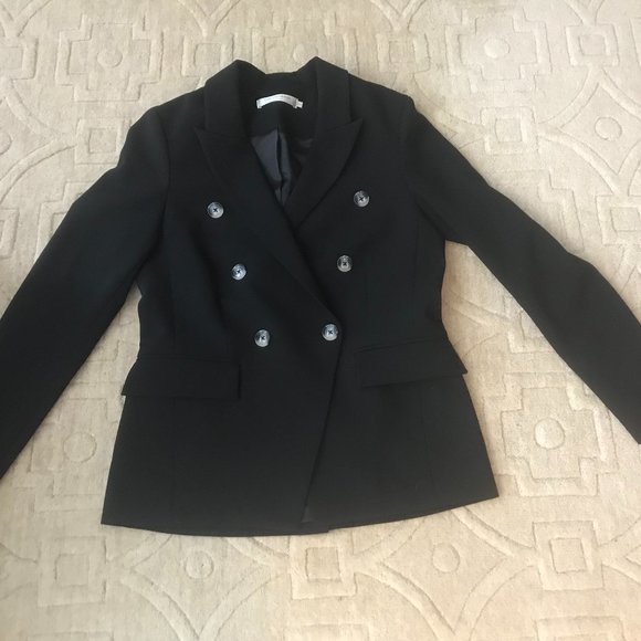 Simons - Contemporaine Balmain Style Double Breasted Blazer - Picture 5 of 16